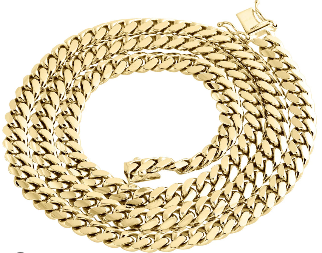 10K 7mm 24 inch Miami Cuban
