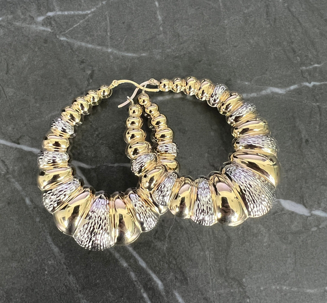 Shrimp Earrings Medium Size