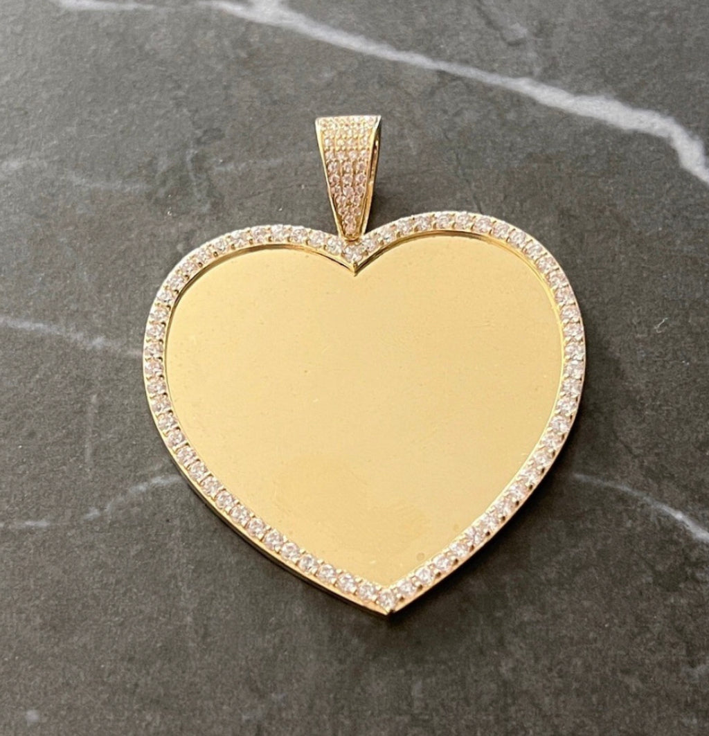 10k small picture frame heart